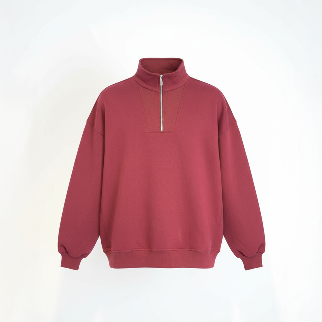 Maroon Quarter-Zip