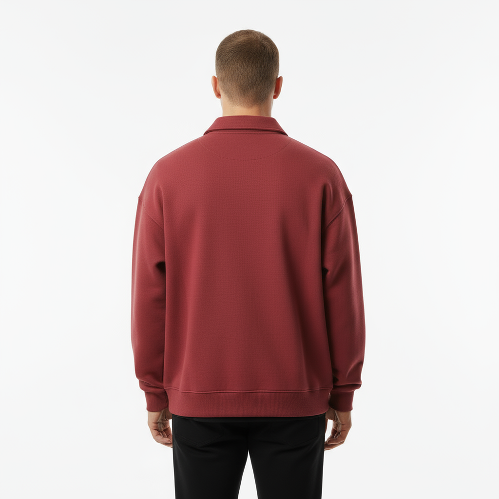 Maroon Quarter-Zip